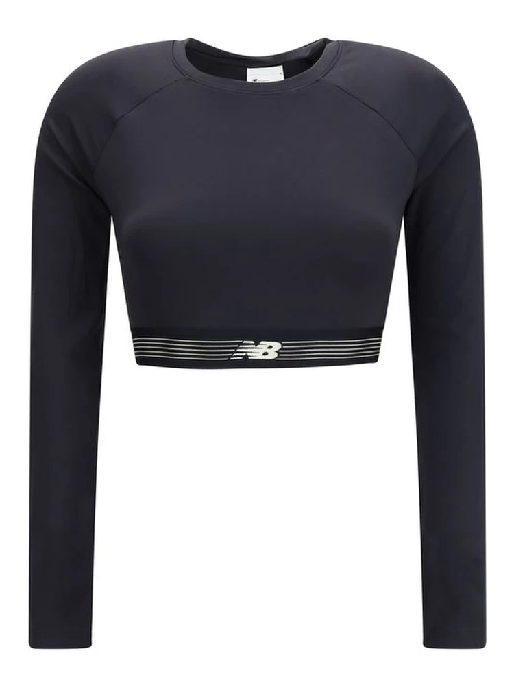Black Recycled Polyester Sweatshirt
