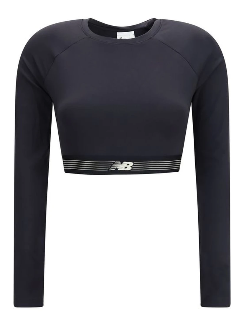 Black Recycled Polyester Sweatshirt