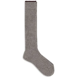 Gray Cashmere Socks