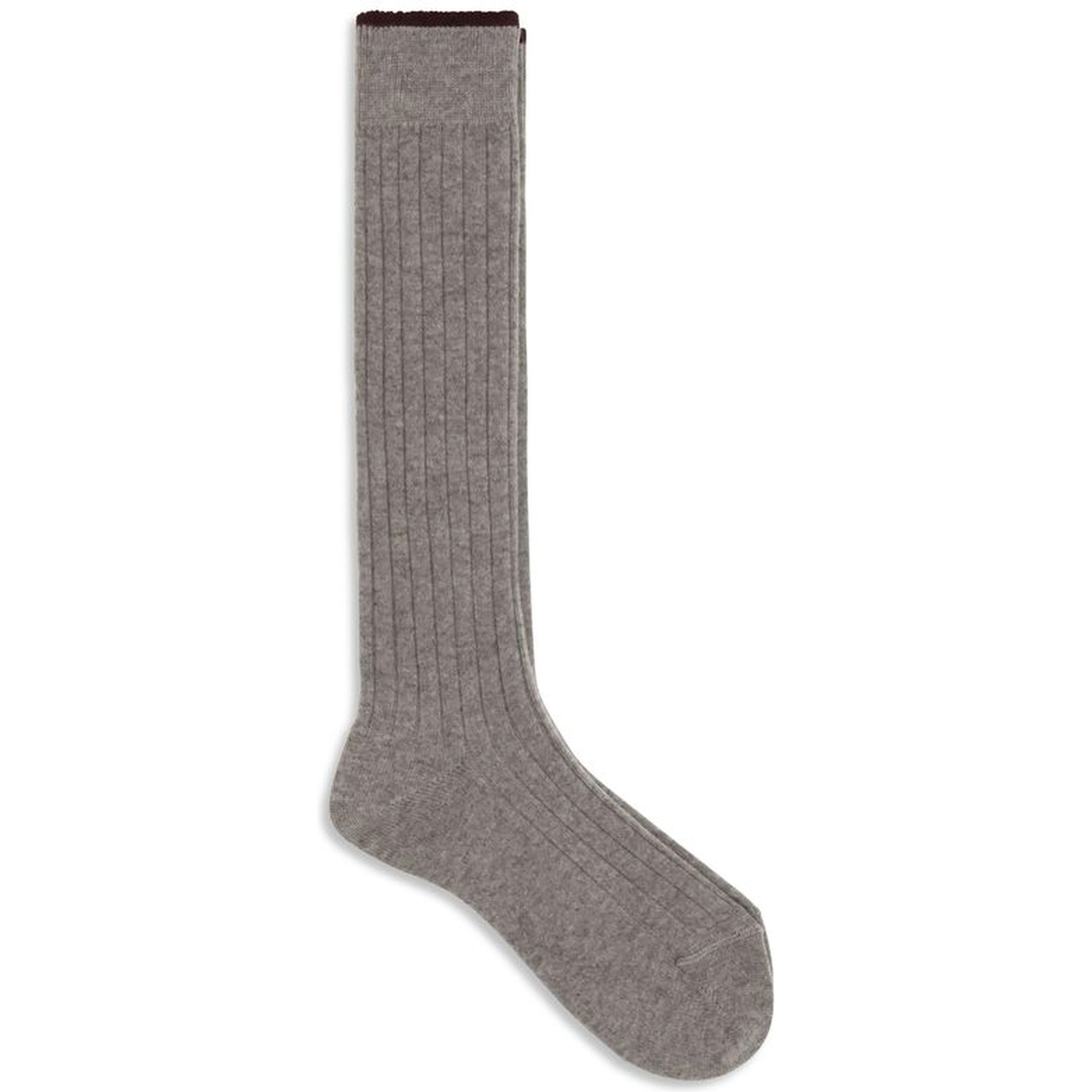 Gray Cashmere Socks