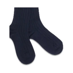 Blue Cashmere Socks