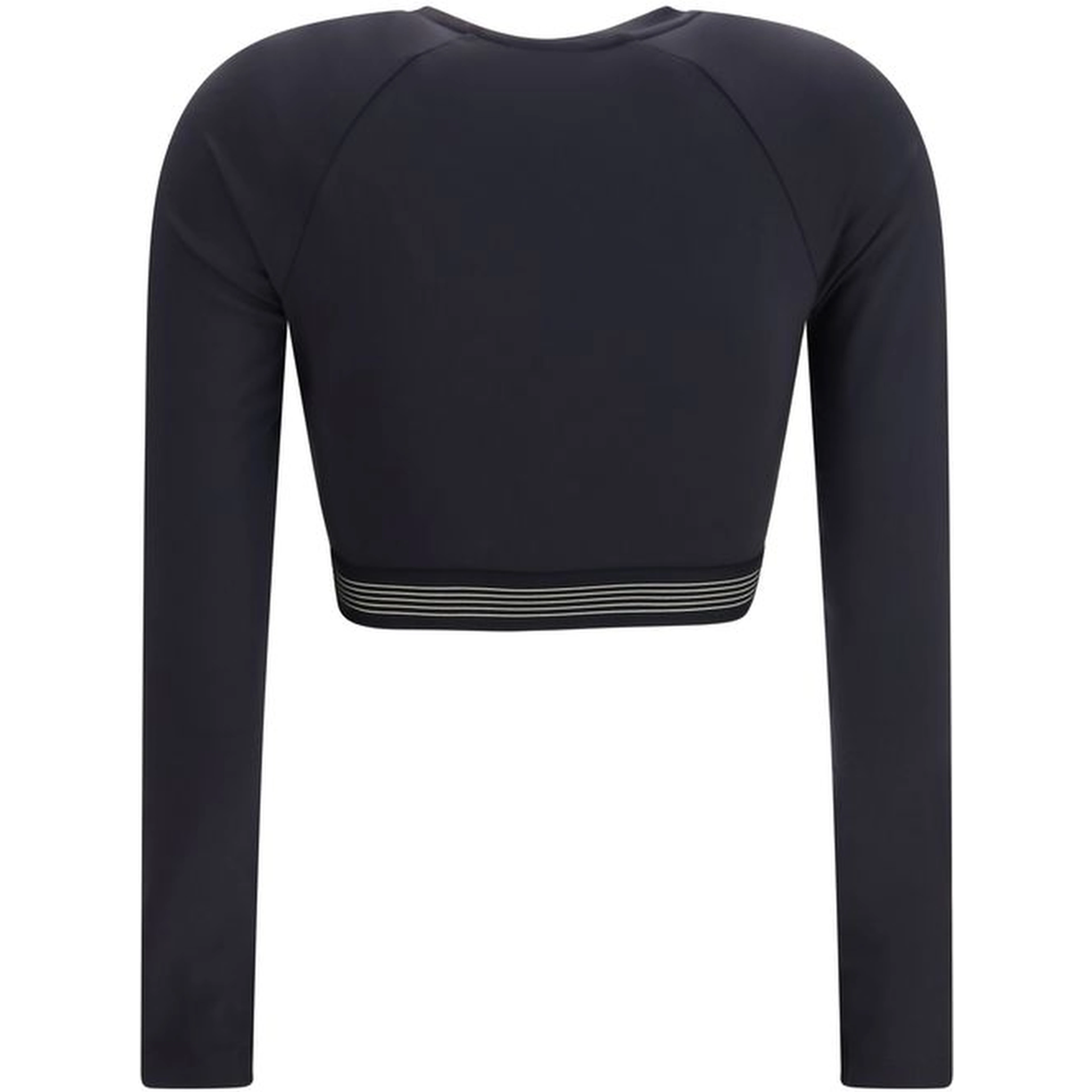 Black Recycled Polyester Sweatshirt