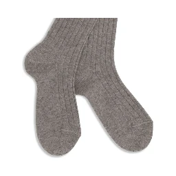 Gray Cashmere Socks
