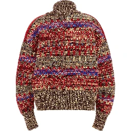 Multicolor Wool Cardigan