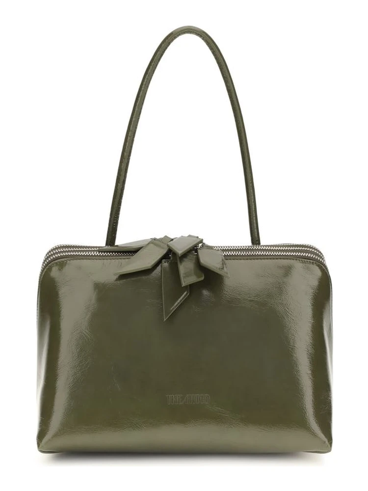 Bicolor Calf Leather Bos Taurus Shoulder Bag
