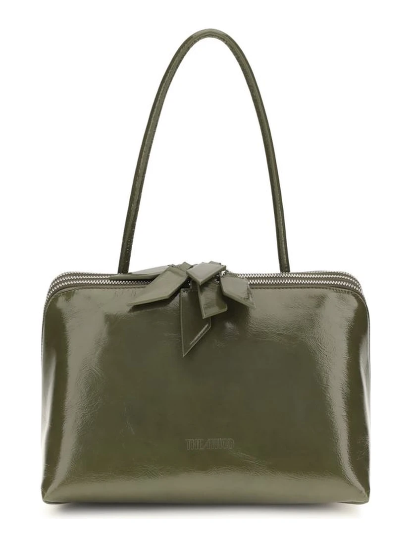 Bicolor Calf Leather Bos Taurus Shoulder Bag