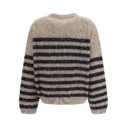 Beige Wool Oves Aries Sweatshirt