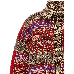 Multicolor Wool Cardigan