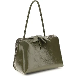 Bicolor Calf Leather Bos Taurus Shoulder Bag