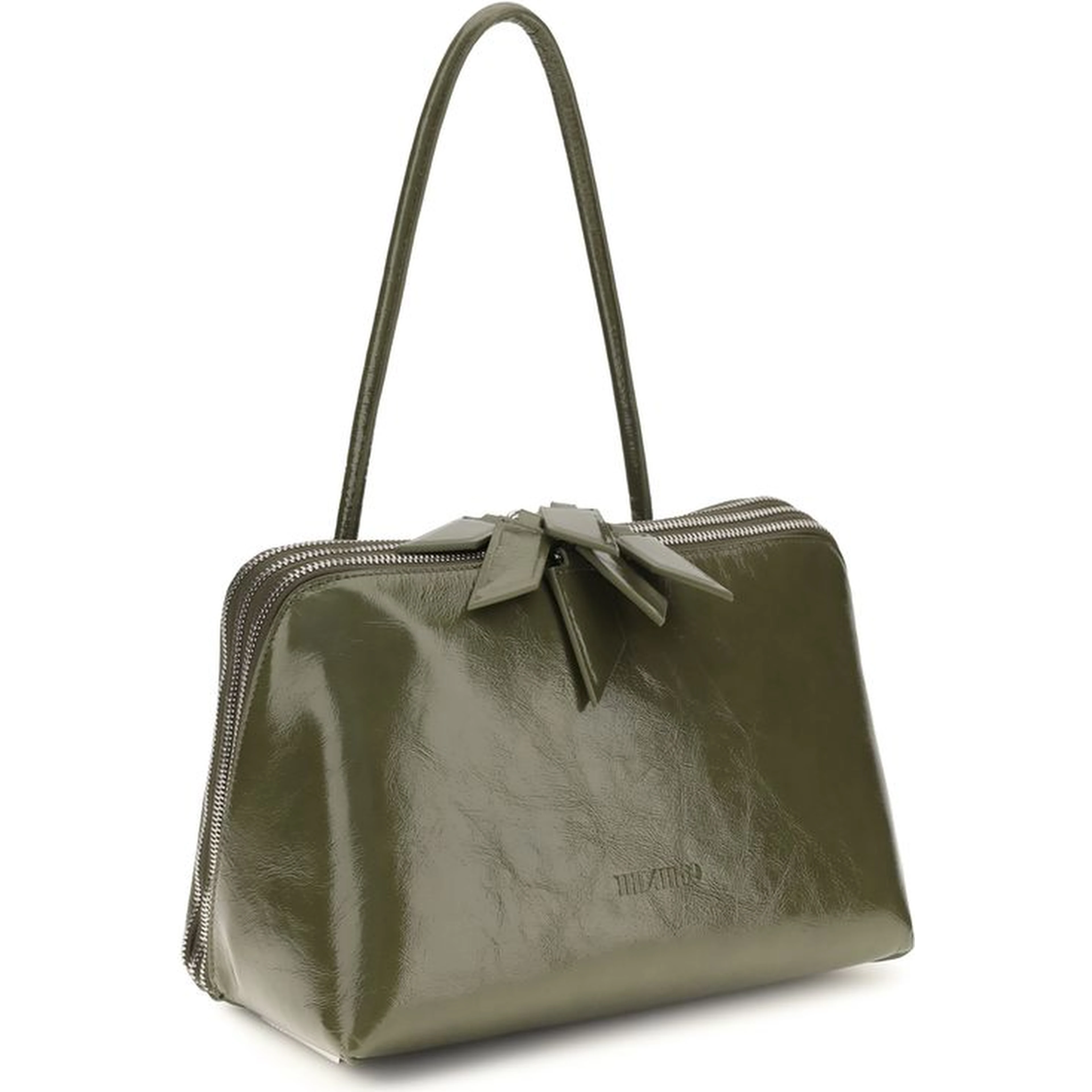 Bicolor Calf Leather Bos Taurus Shoulder Bag
