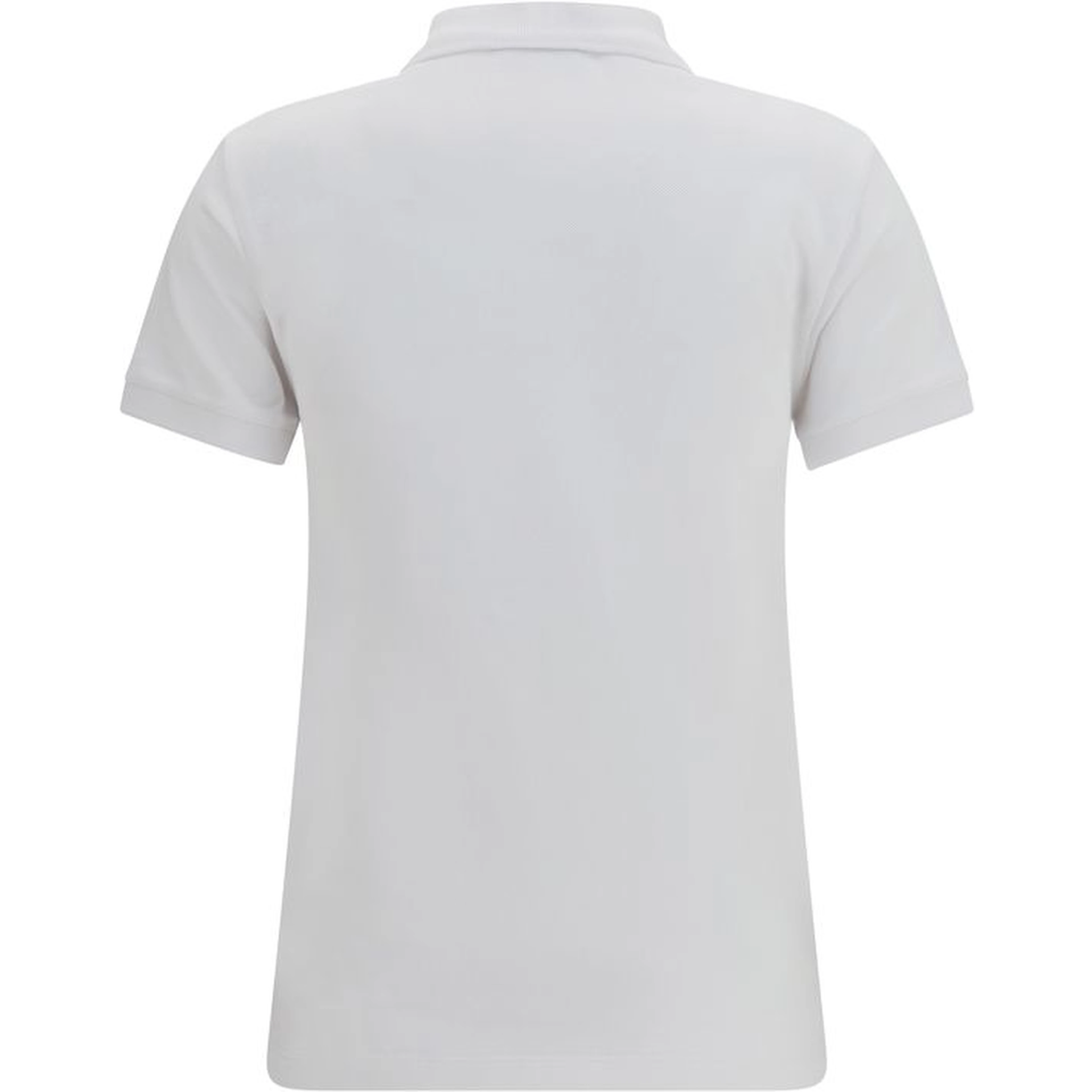 White Cotton Polo Shirt