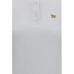 White Cotton Polo Shirt