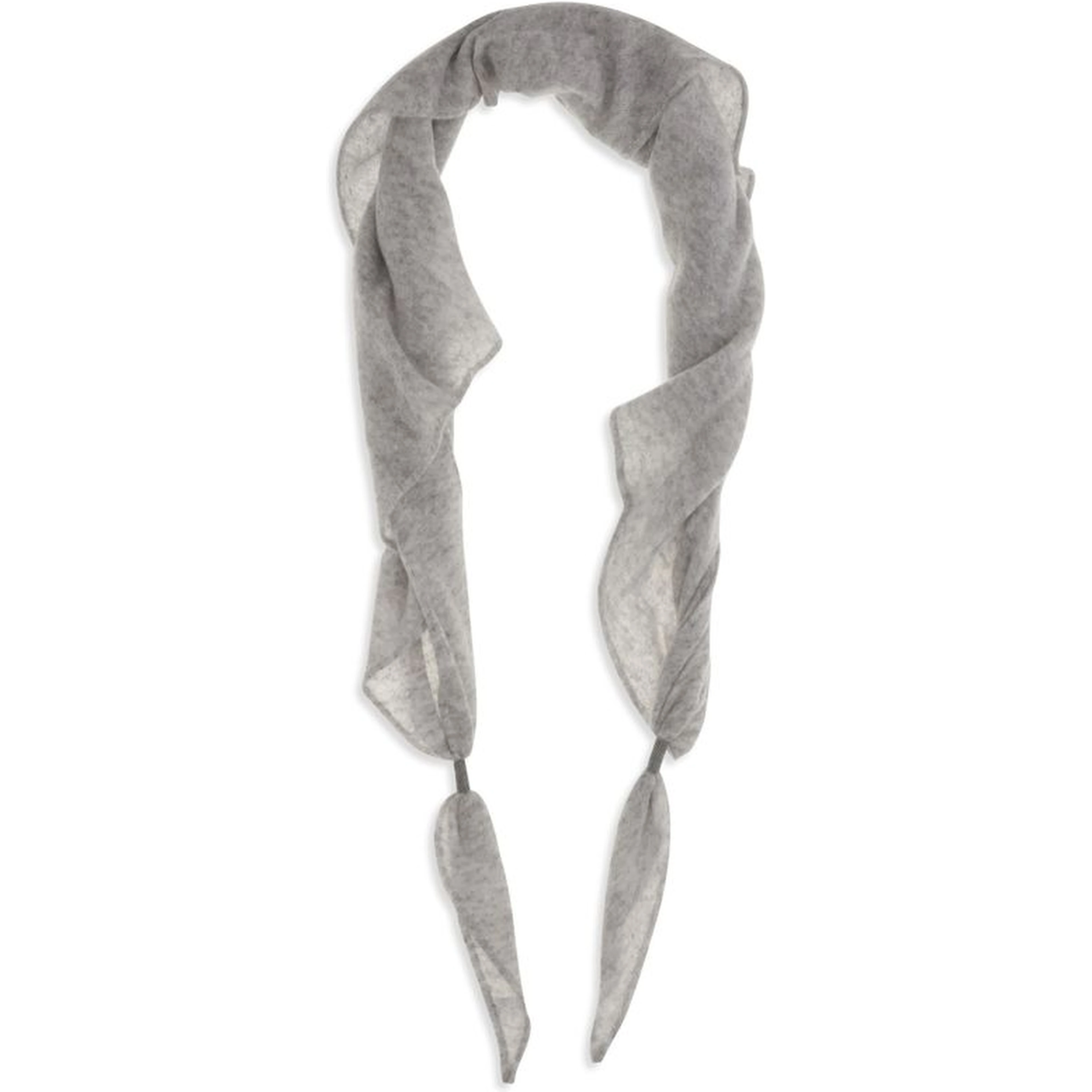 Gray Cashmere Foulard