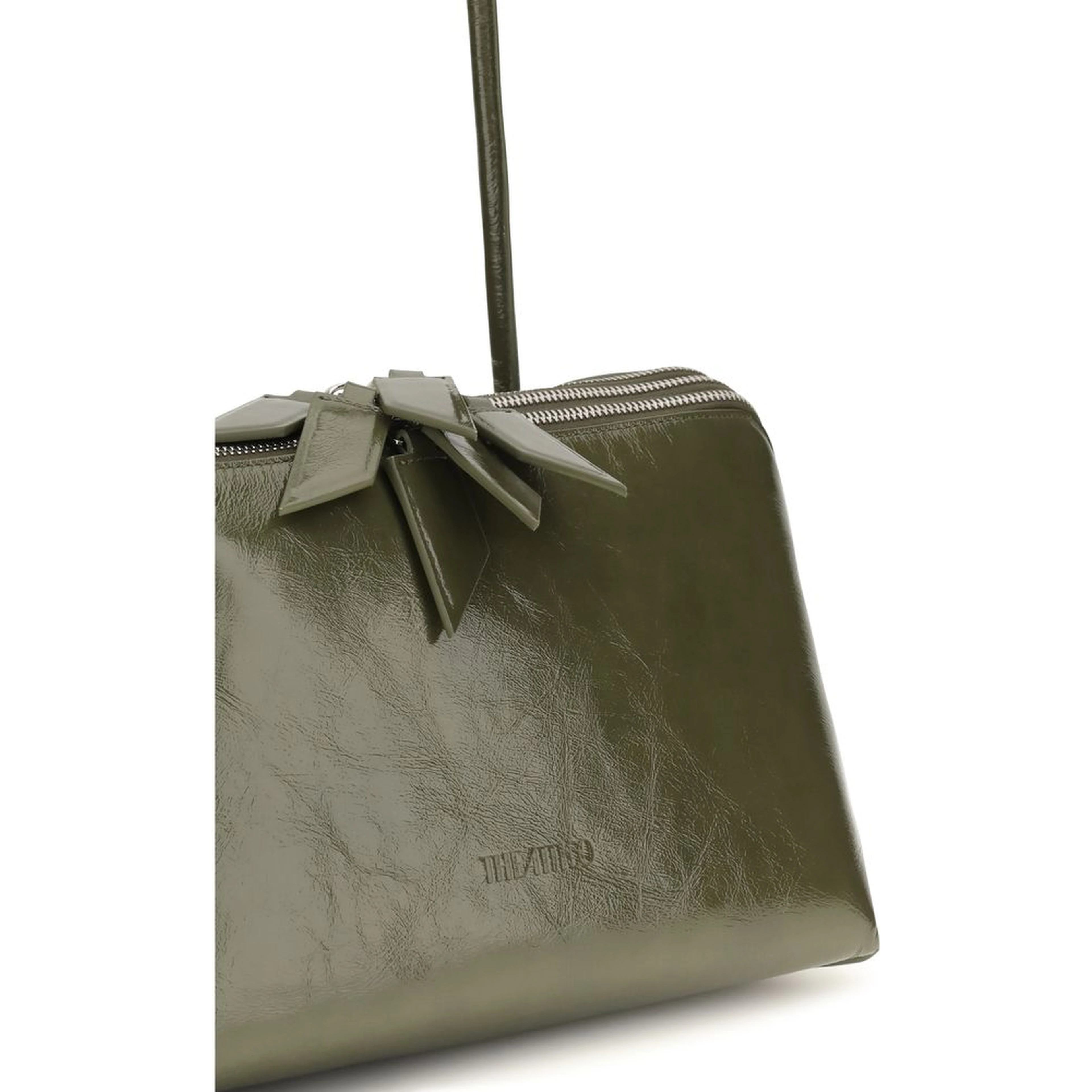 Bicolor Calf Leather Bos Taurus Shoulder Bag