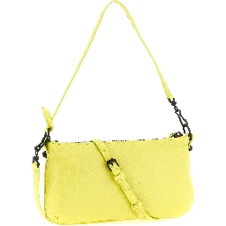 Multicolor Lamb Leather Shoulder Bag