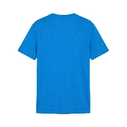 Light Blue Cotton Men T-shirt