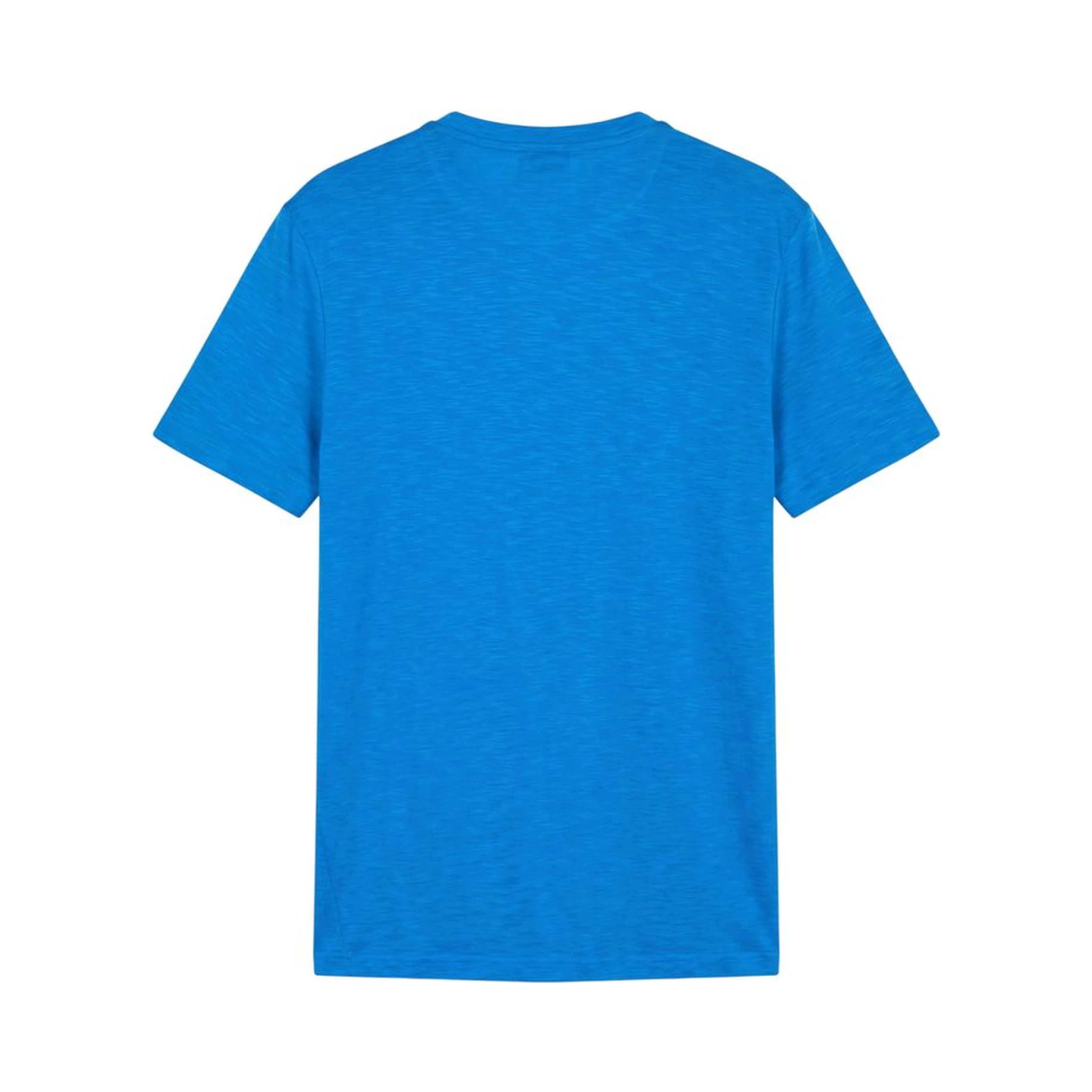 Light Blue Cotton Men T-shirt