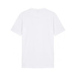 White Cotton Men T-shirt