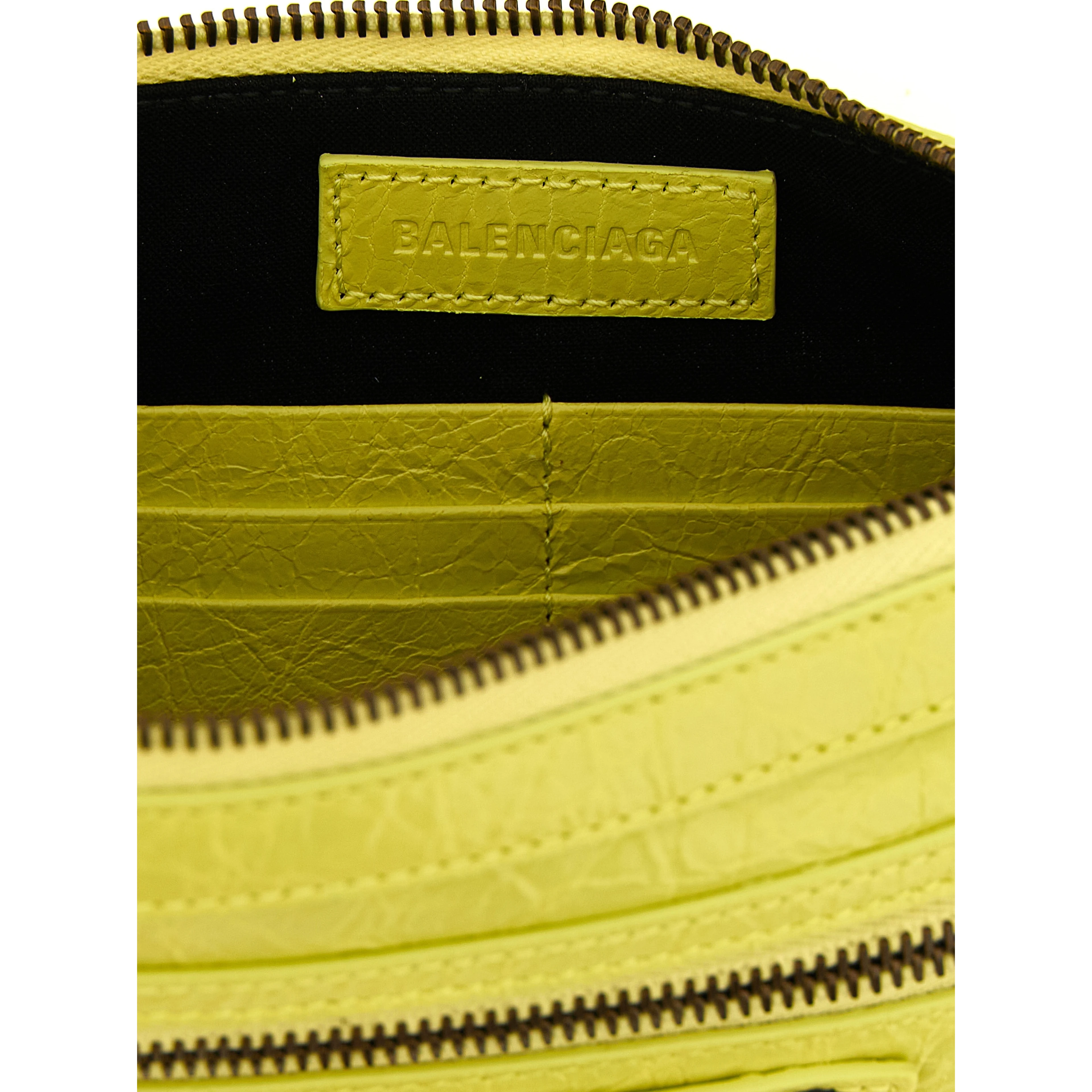 Multicolor Lamb Leather Shoulder Bag