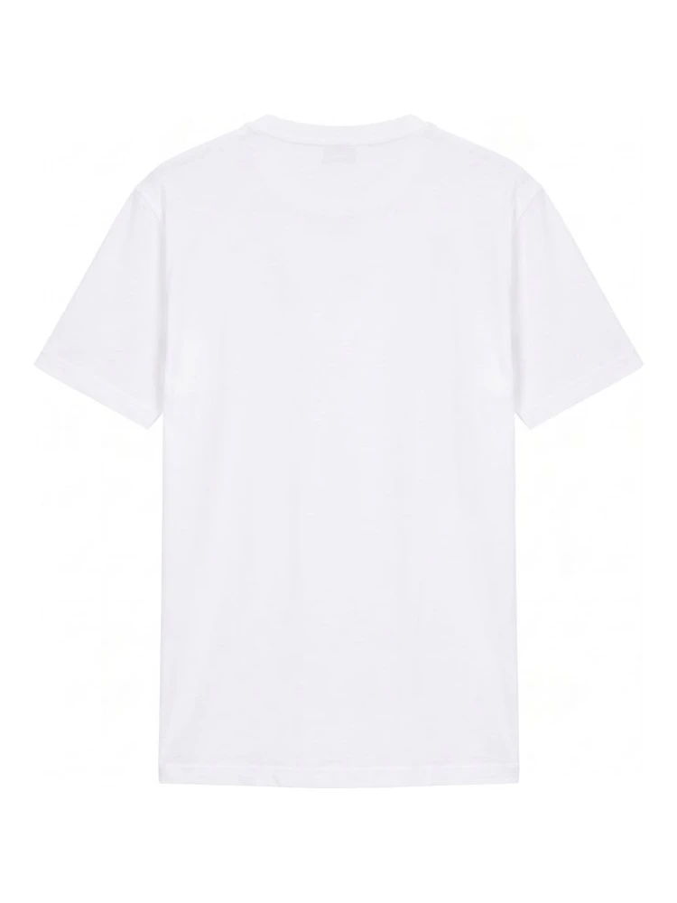 White Cotton Men's T-shirt alternative