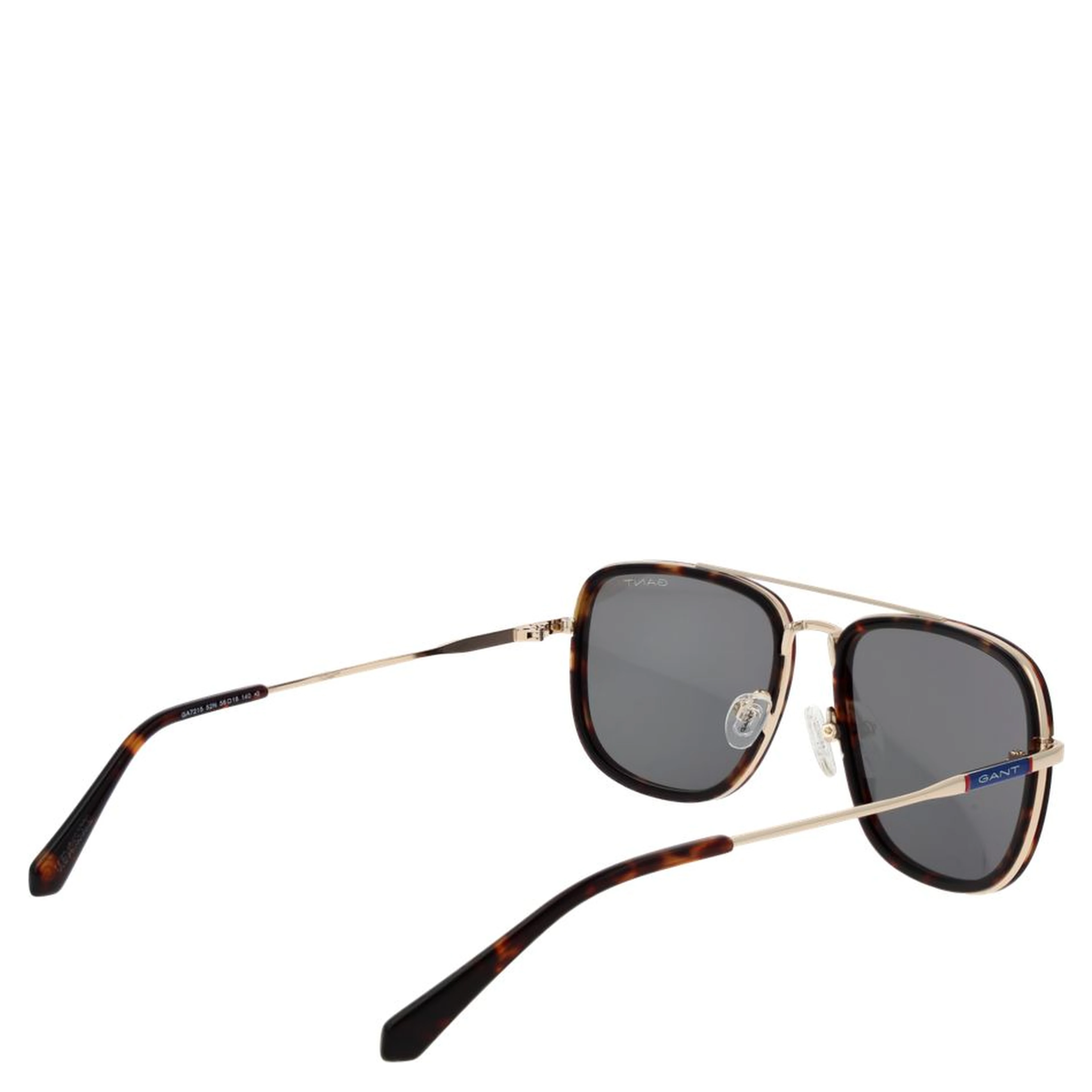 Brown Metal Sunglasses