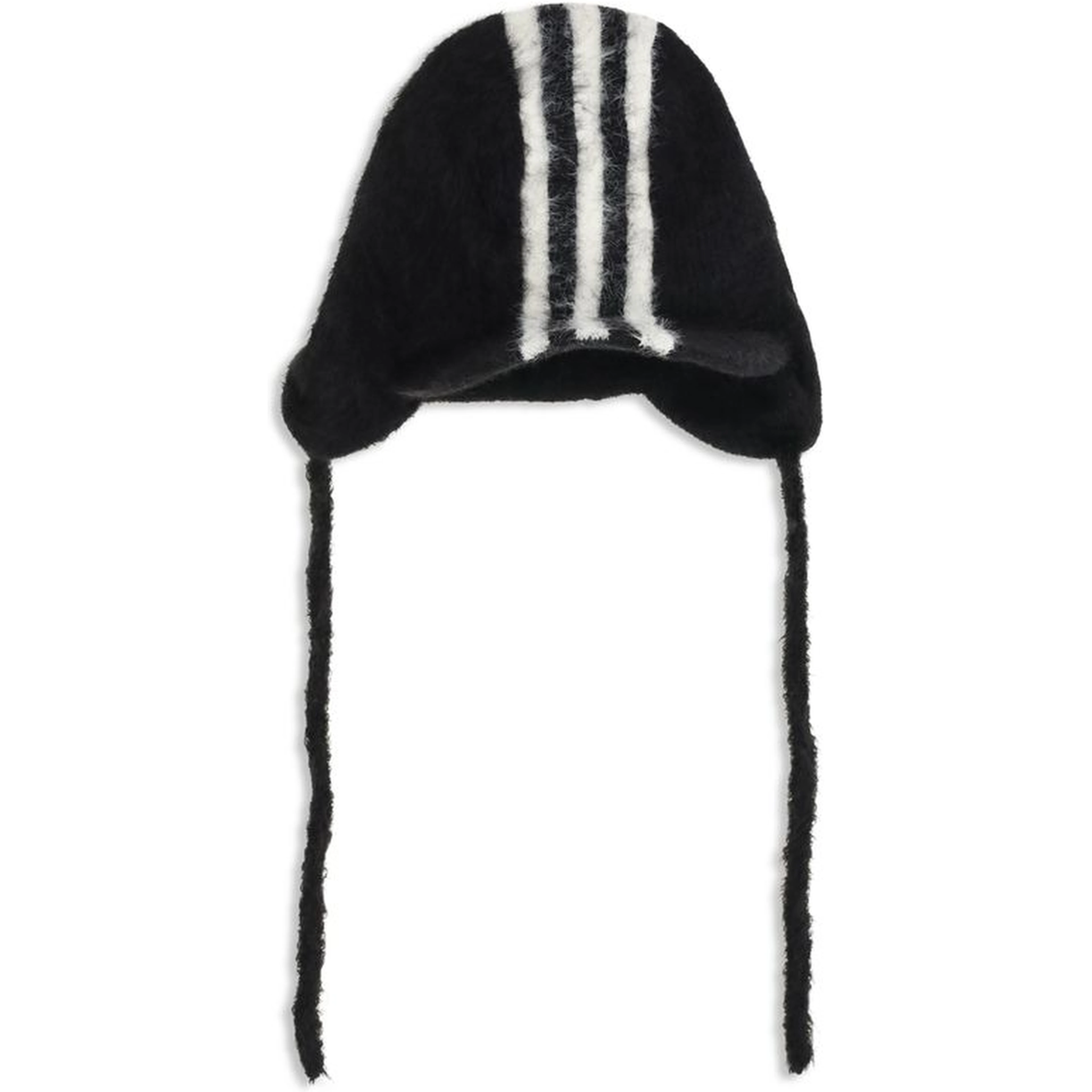 Black Polyamide Beanie