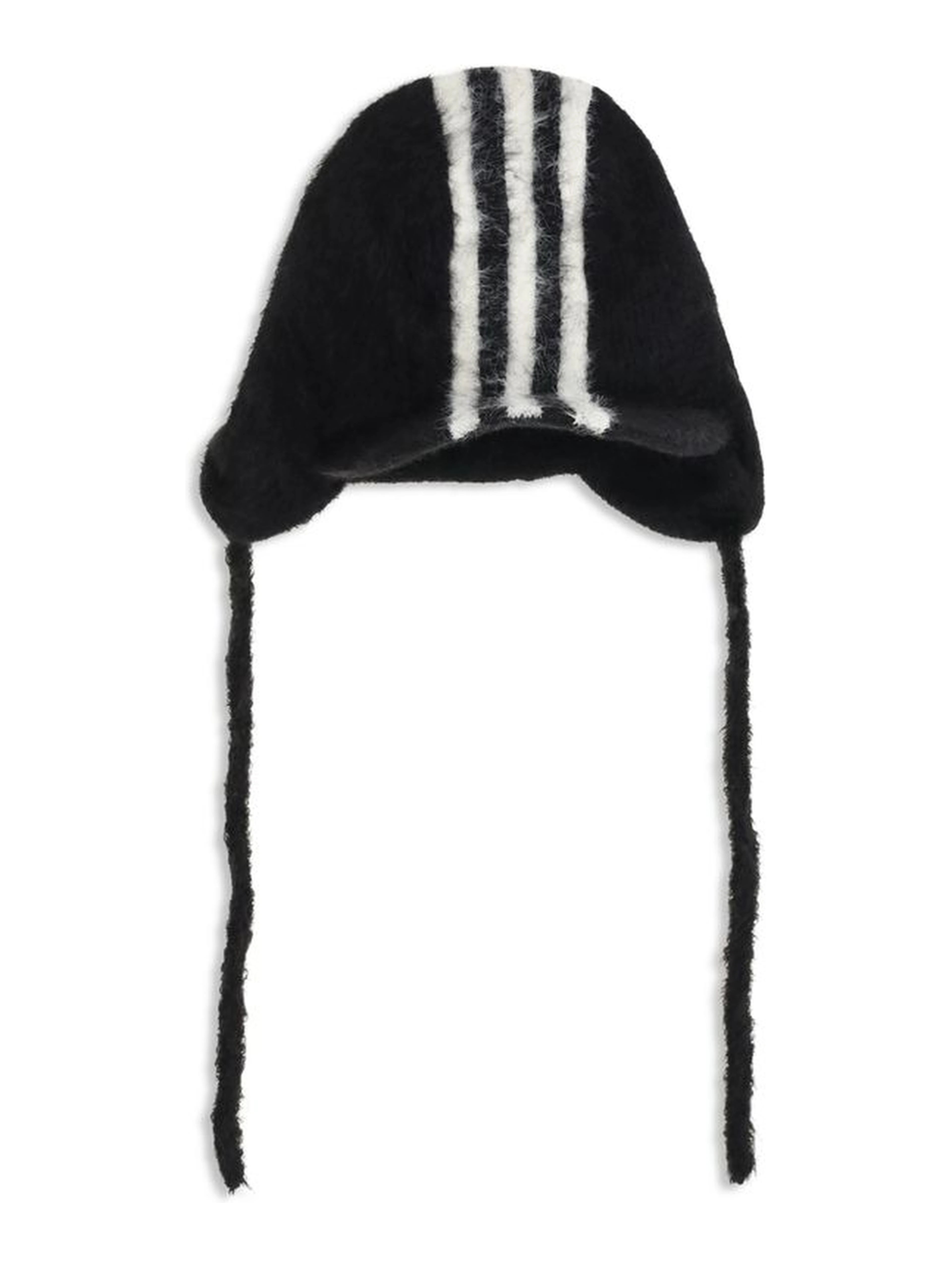 Black Polyamide Beanie