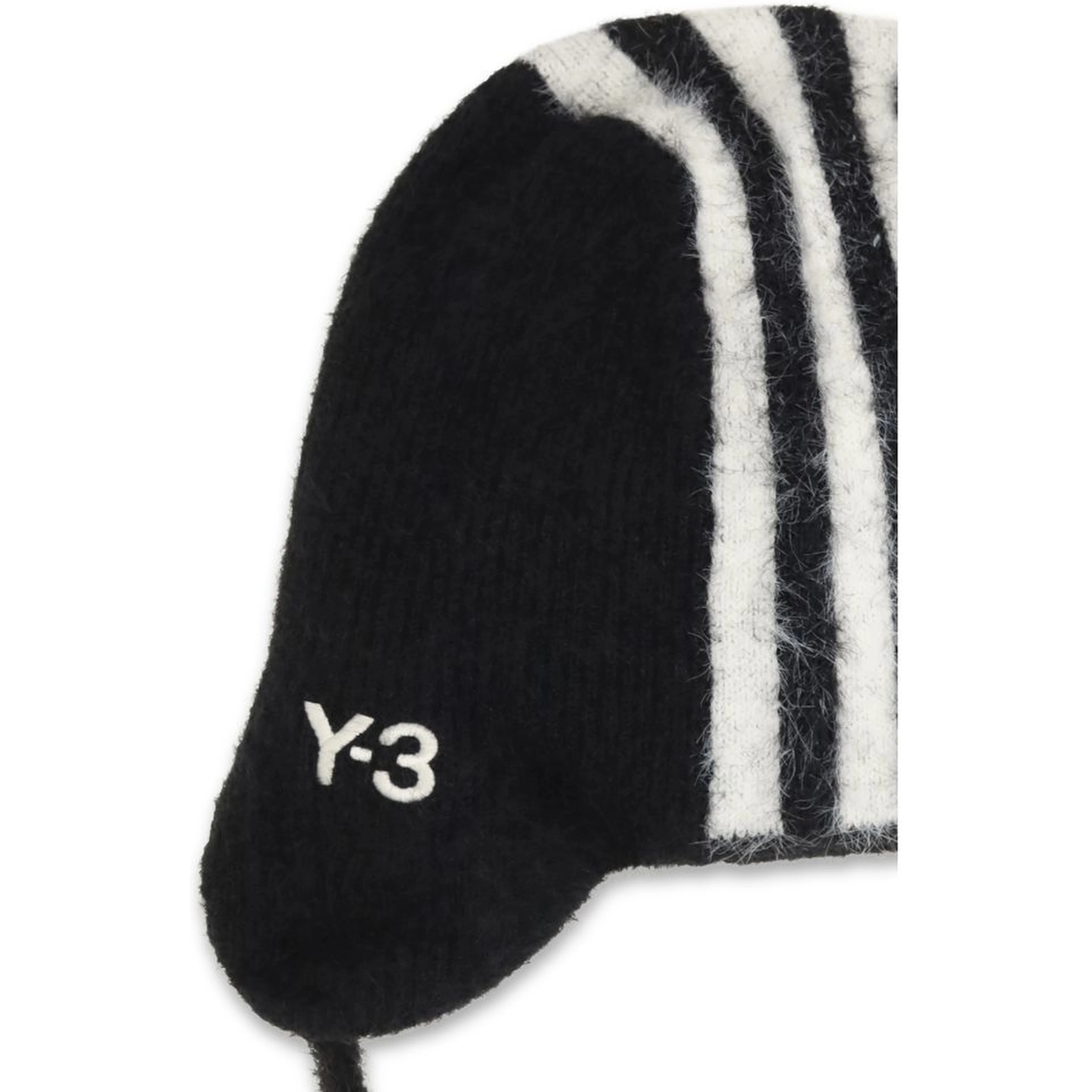 Black Polyamide Beanie