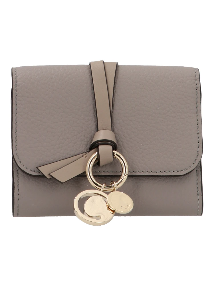 Gray Calfskin Cardholder