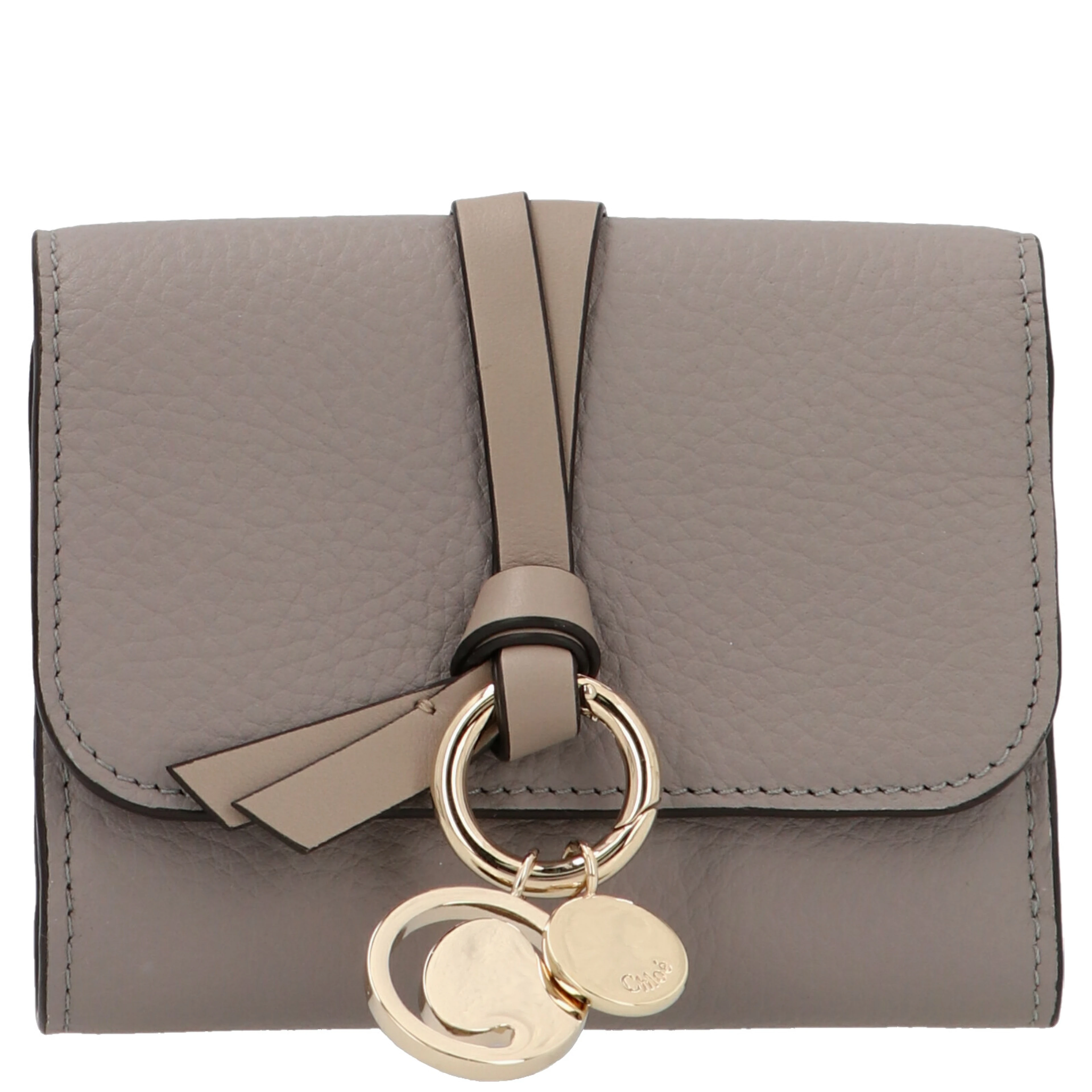 Gray Calfskin Cardholder
