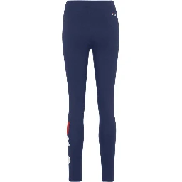 Blue Cotton Leggings