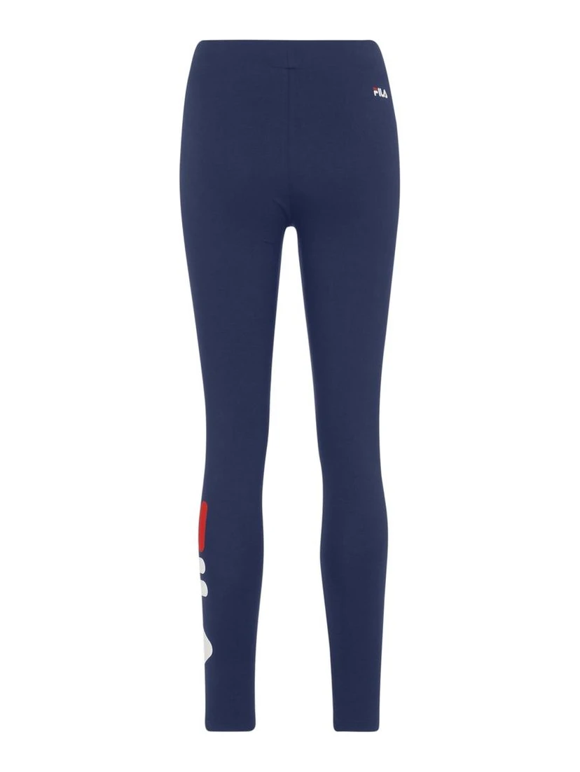 Blue Cotton Leggings
