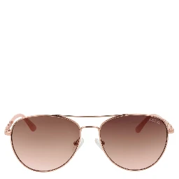 Rose Gold Metal Sunglasses