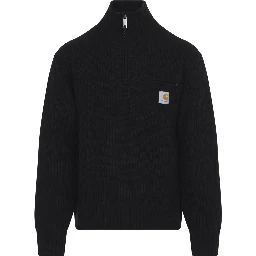 DETROIT HALF ZIP SWEATER