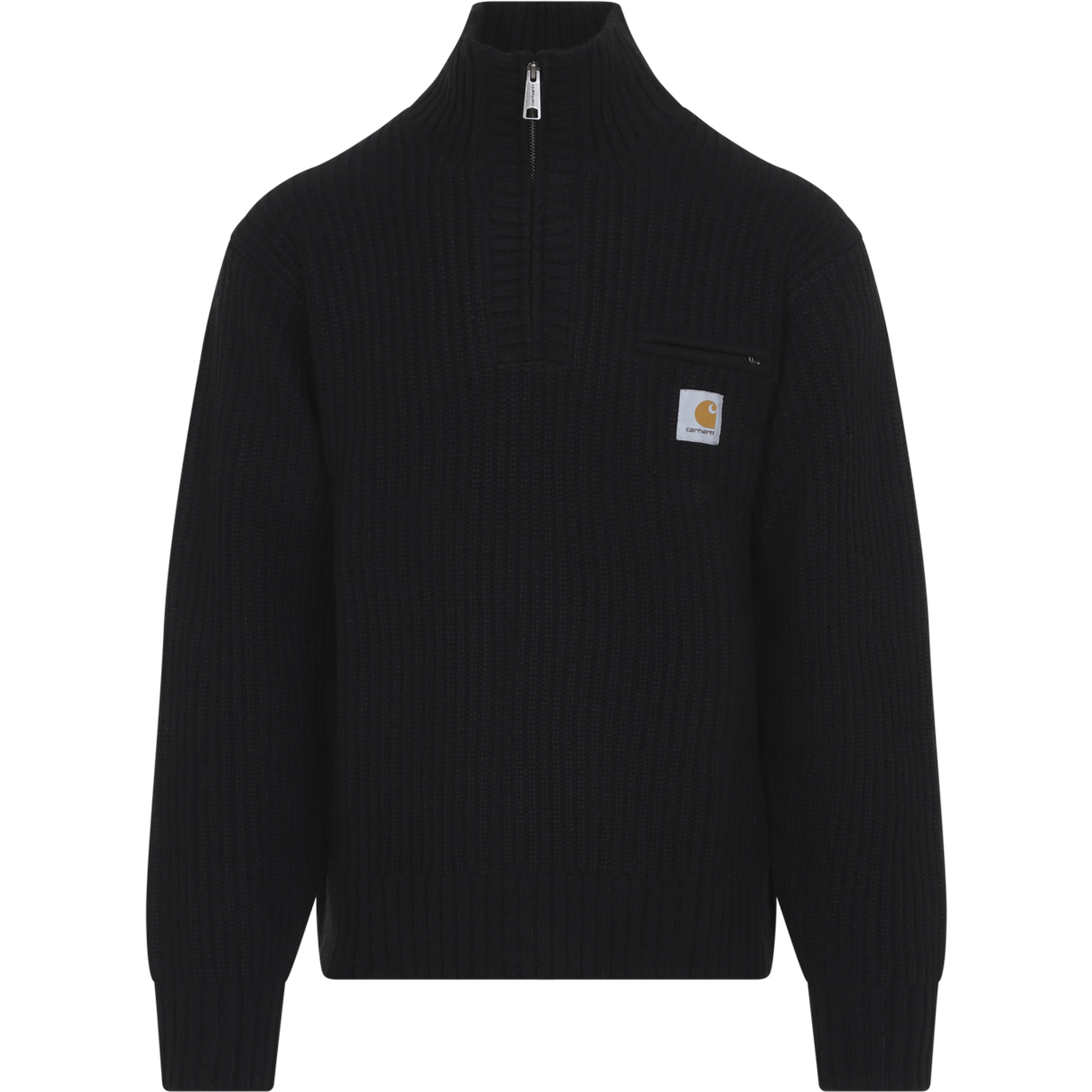 DETROIT HALF ZIP SWEATER