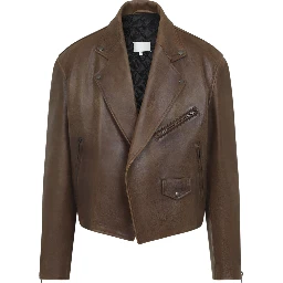 BIKER LEATHER JACKET