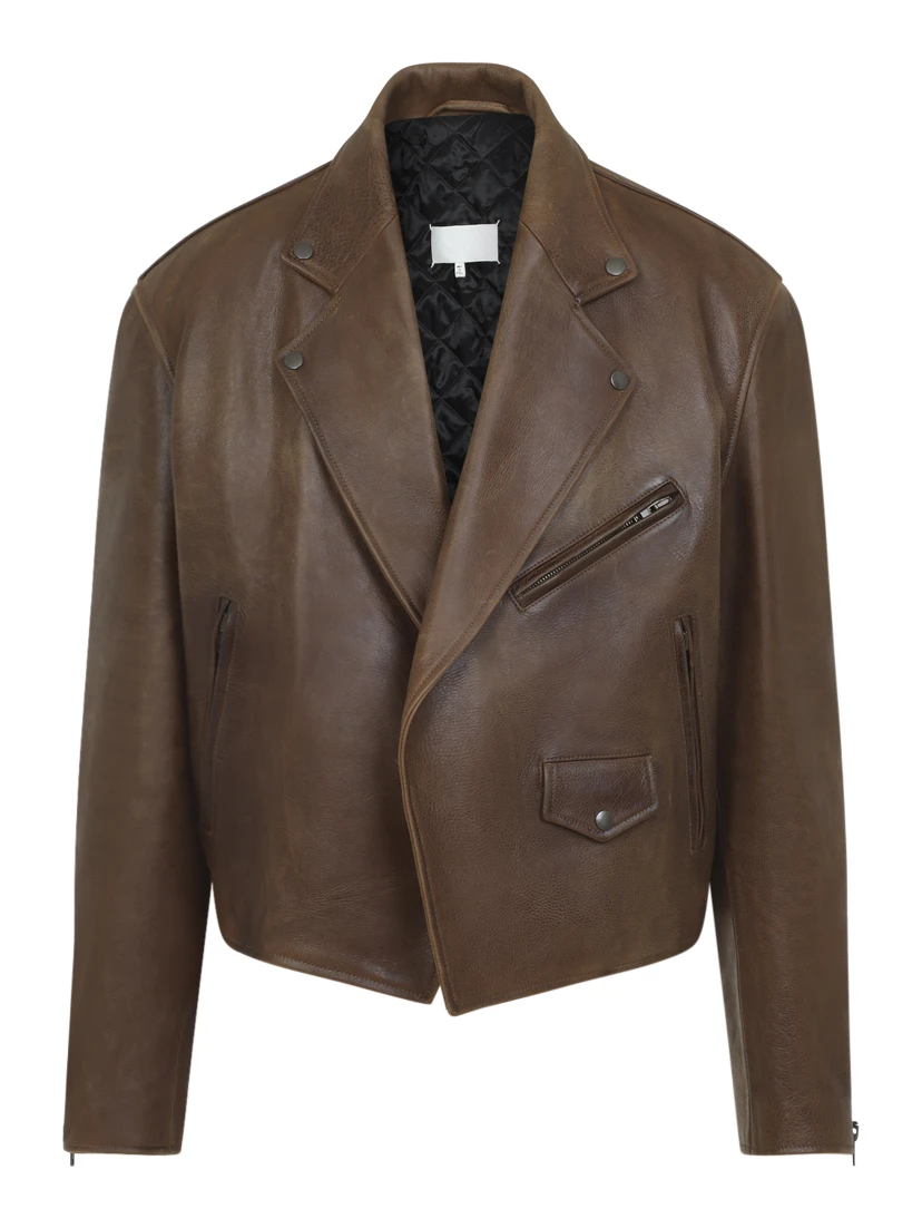 BIKER LEATHER JACKET