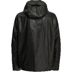"Goggle" Leather Jacket
