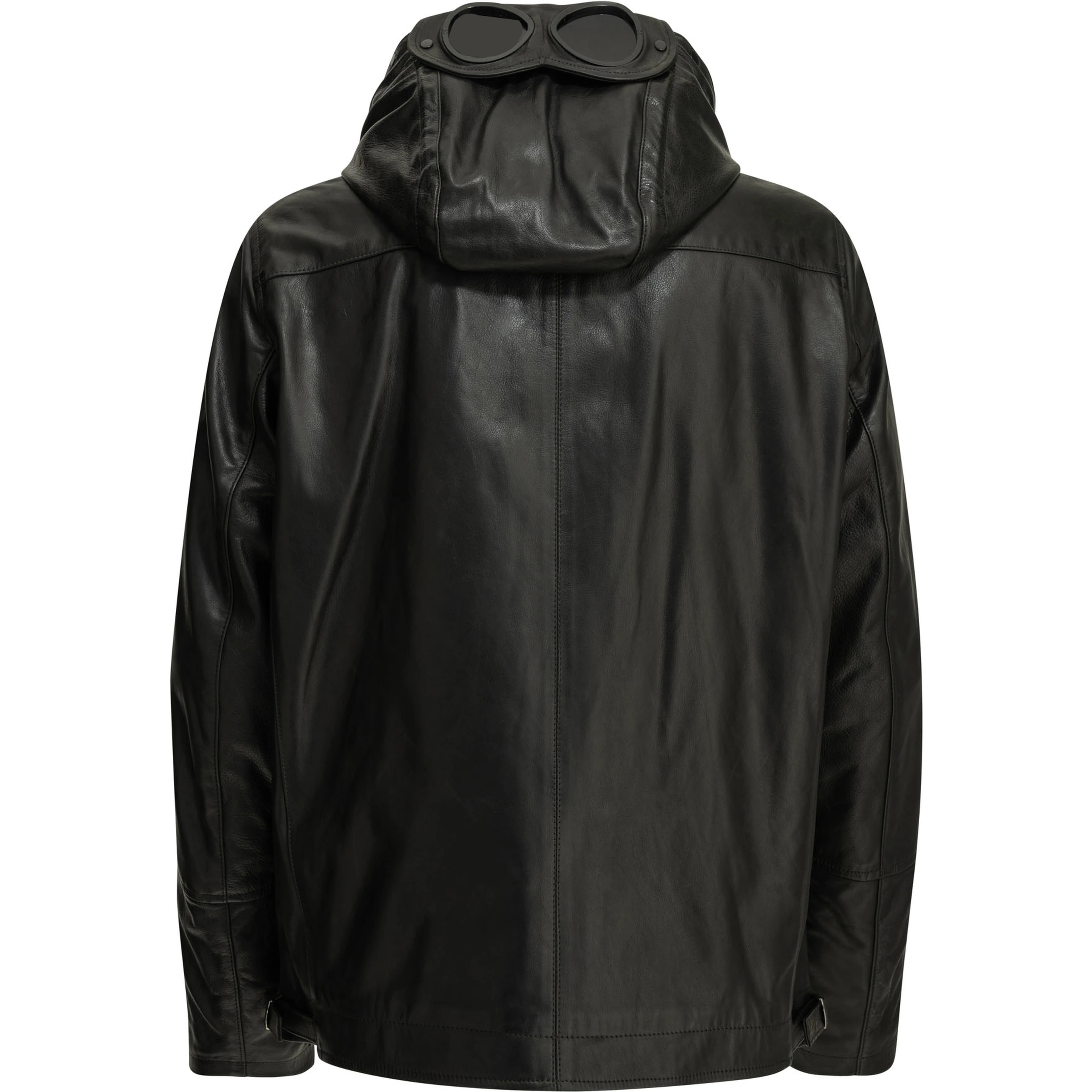 "Goggle" Leather Jacket