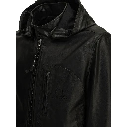 "Goggle" Leather Jacket