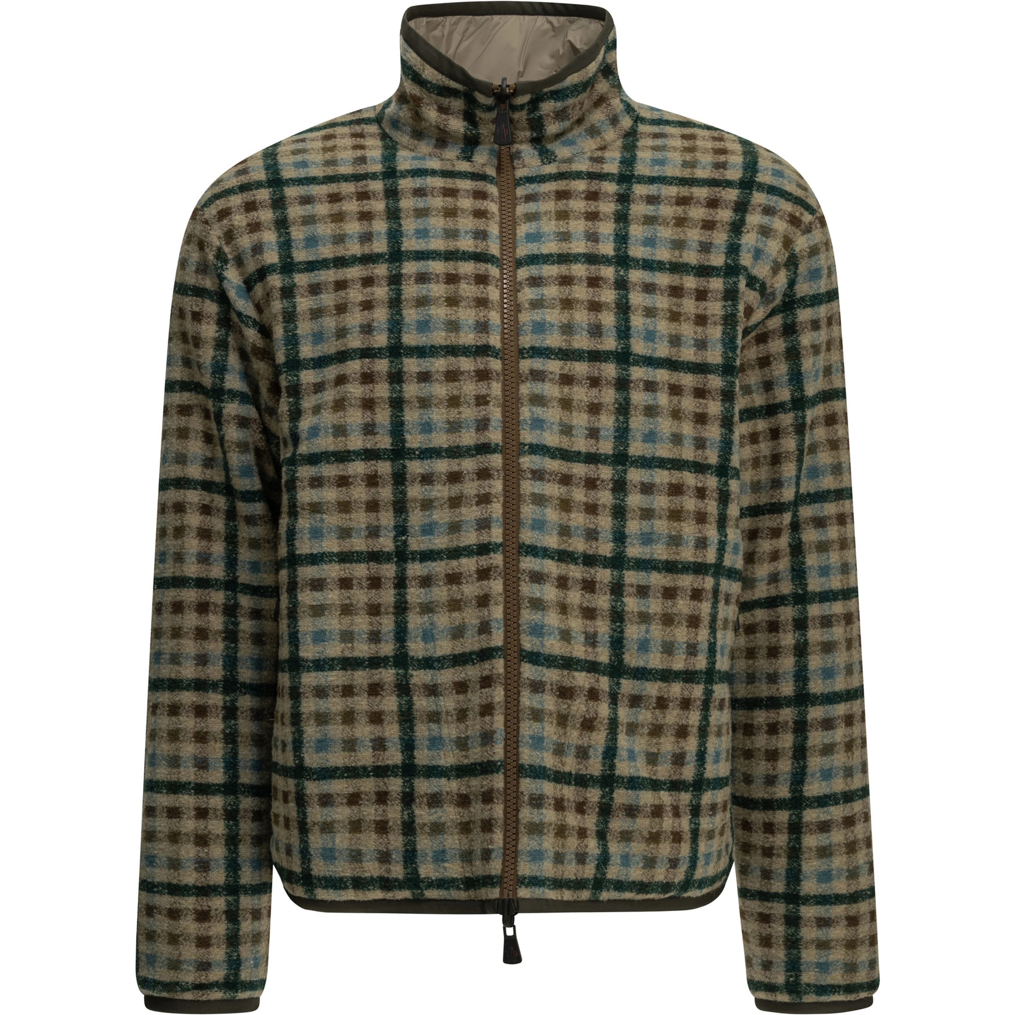 Reversible fleece jacket