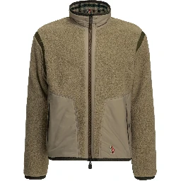 Reversible fleece jacket