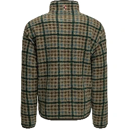Reversible fleece jacket