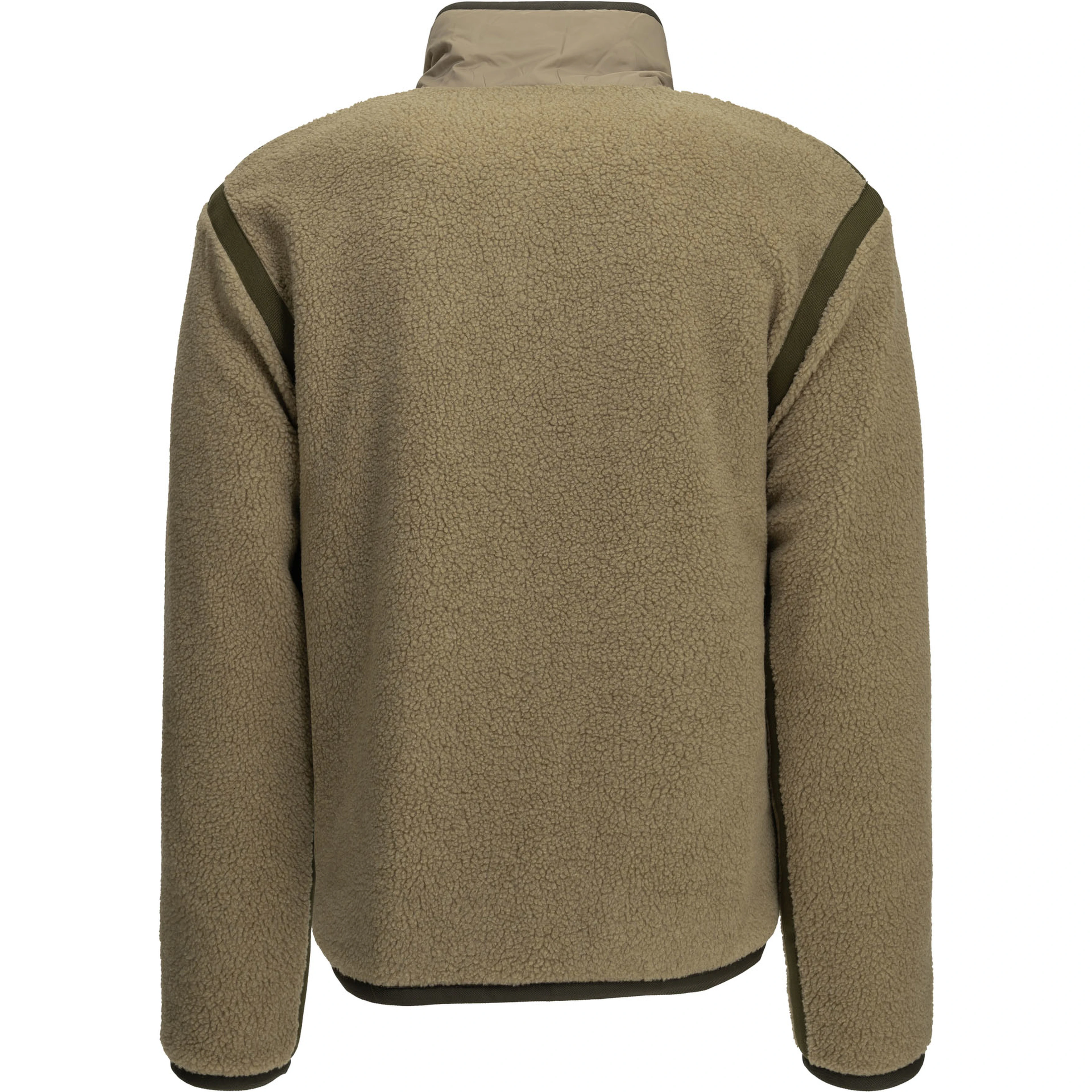 Reversible fleece jacket