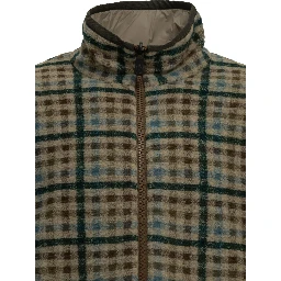 Reversible fleece jacket