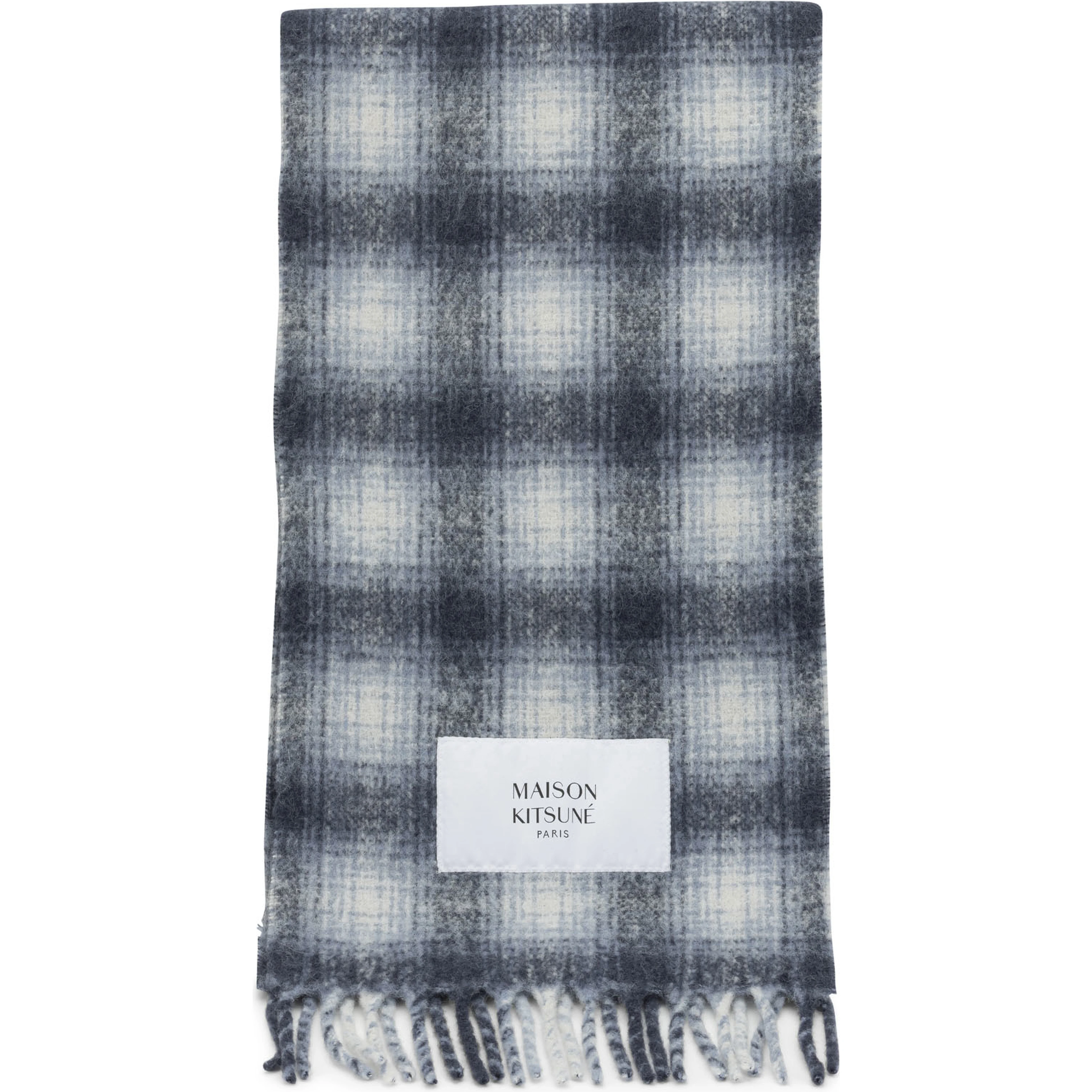 Alpaca Fringed Scarf