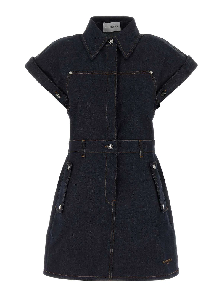 MINI DENIM DAY DRESS