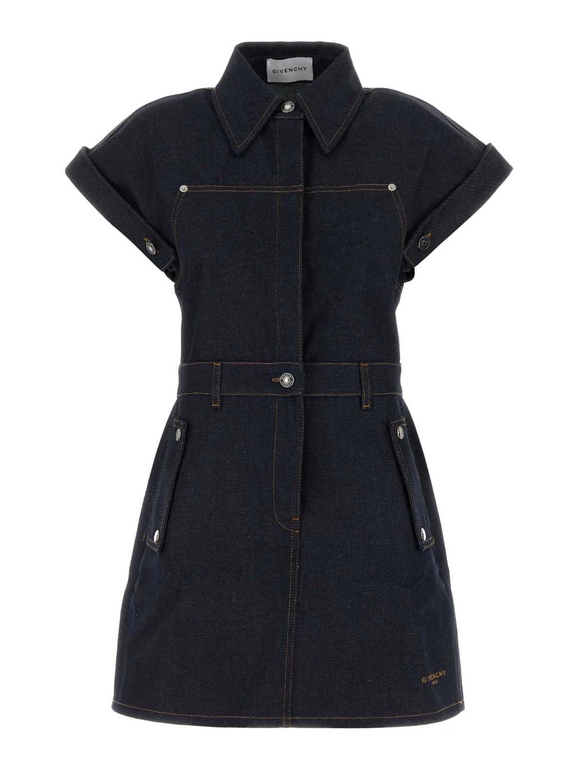 MINI DENIM DAY DRESS