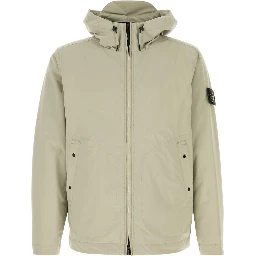 SHORT PARKA - SAND