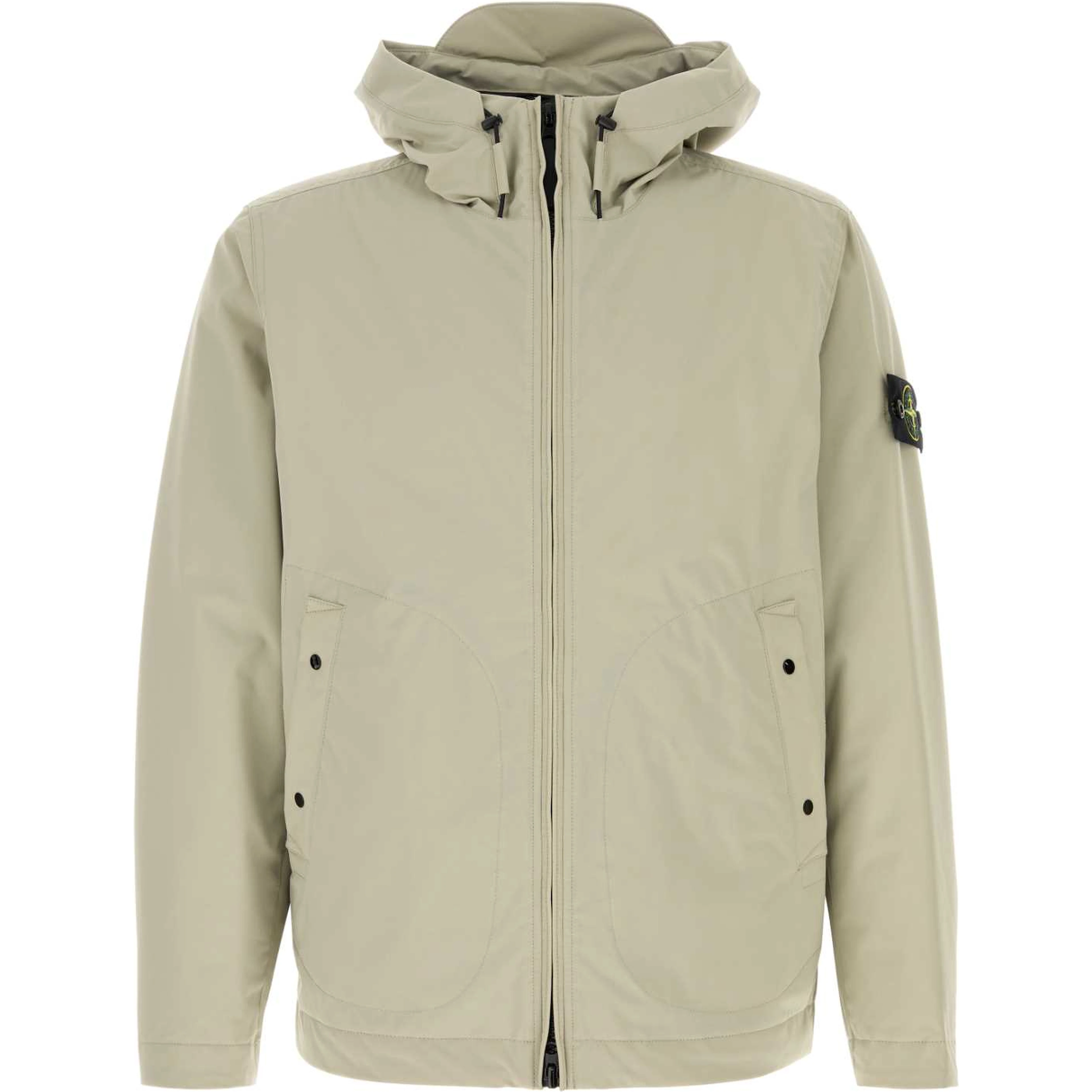 SHORT PARKA - SAND